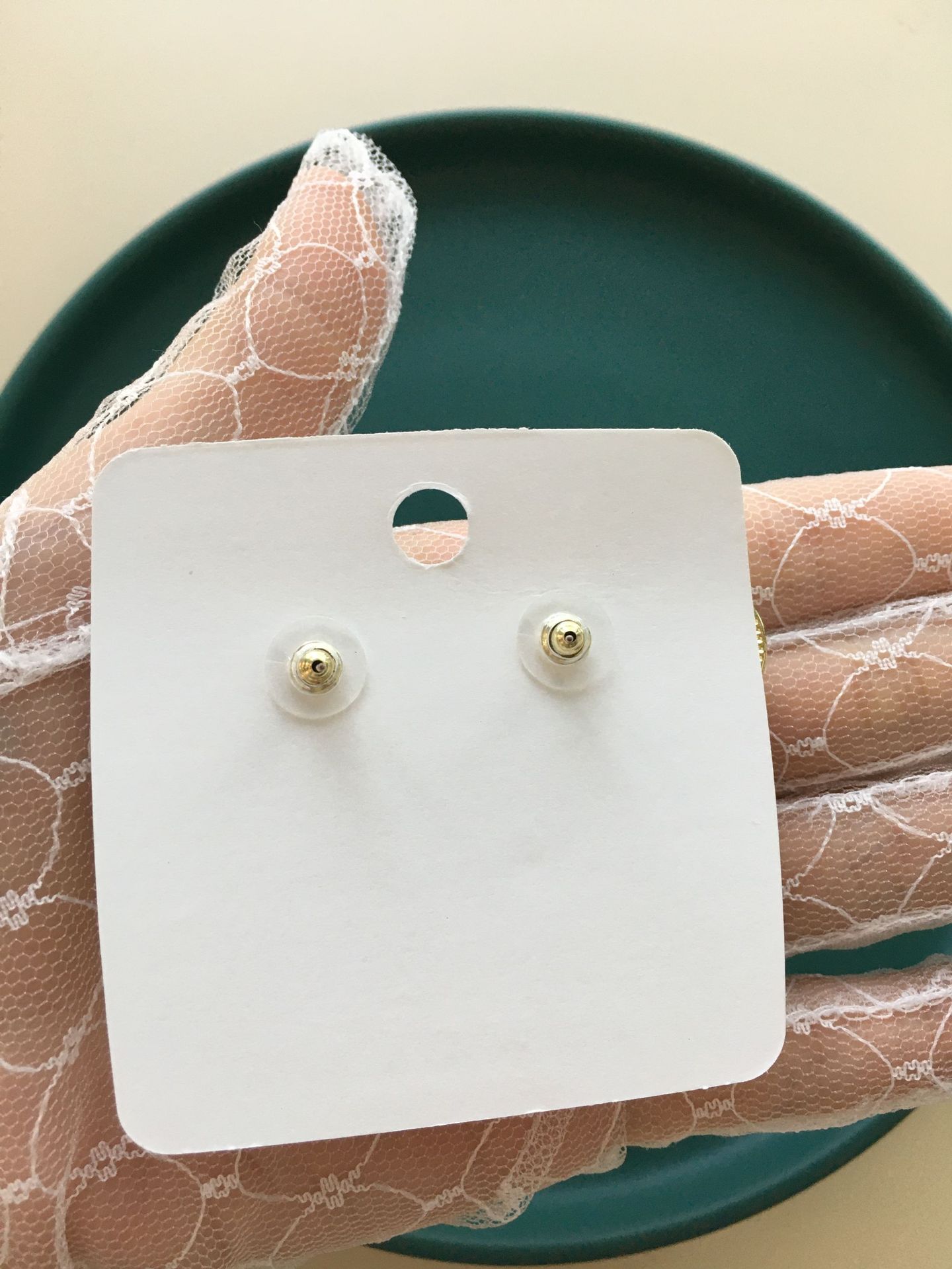 Vintage Gold Two‑Tier Simulated Pearl Drop Dangle Earrings S925 Post for Women Party Gift - Image 4