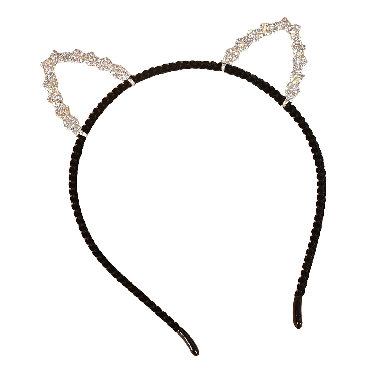 Rhinestone Cat Ear Headband Star Heart Bow Girls Party Hair Accessory for Women - Image 5