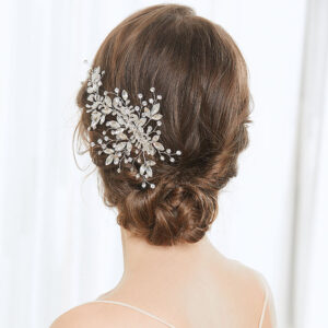 Wholesale Crystal Bridal Hair Clips Wedding Hair Accessories Shiny Women Hair Clips